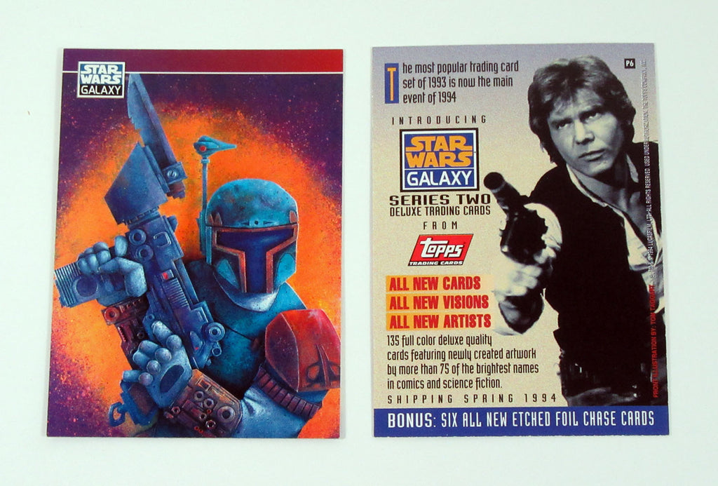 1994 Topps Star Wars Galaxy Promo Card (P6) Nm/Mt