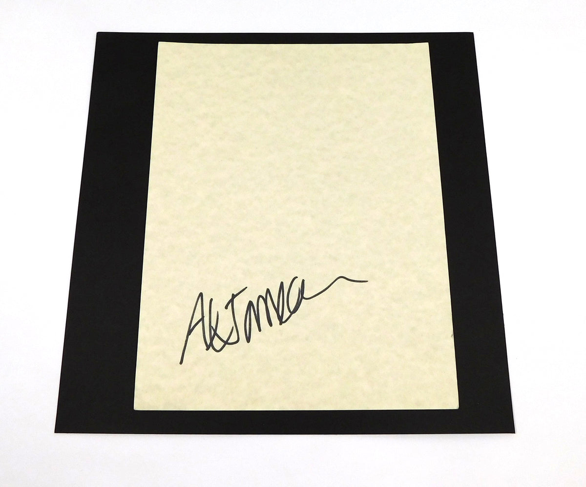 Al Jarreau Signed 8.5 x 11 Cardstock Sheet Auto Musician DA046766