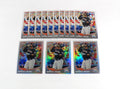 Lot of (13) 2013 Topps Chrome Marcell Ozuna #33 with 3 Refractor Rookies Marlins