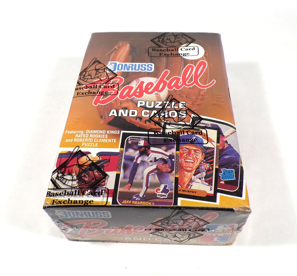 1987 Donruss Baseball Box (36 Packs) BBCE Wrapped Possible Maddux Bonds
