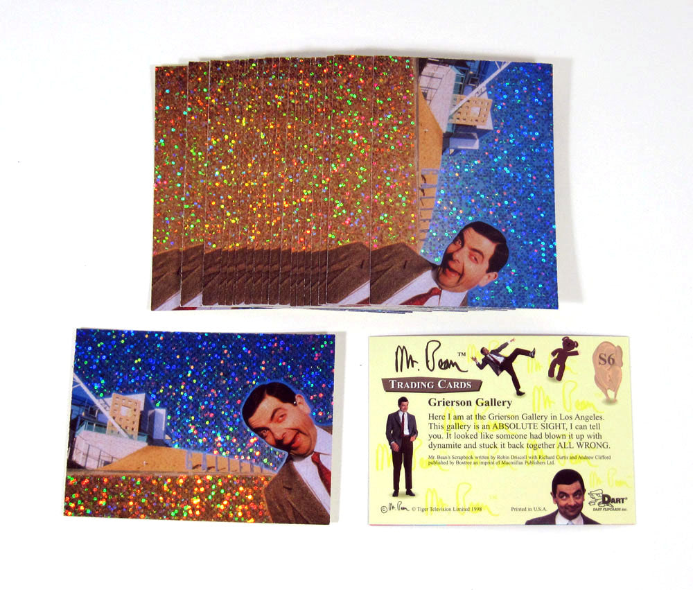 Lot of (25) 1998 Dart Flipcards Mr. Bean Spectra Chase Card (S6) Nm/Mt