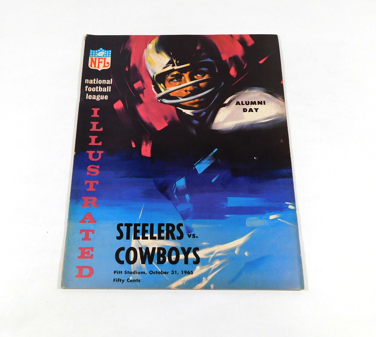 1965 Dallas Cowboys at Pittsburgh Steelers NFL Football Program 10-31-65