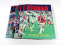Lot of (6) Assorted 1979 Mississippi College Football Programs