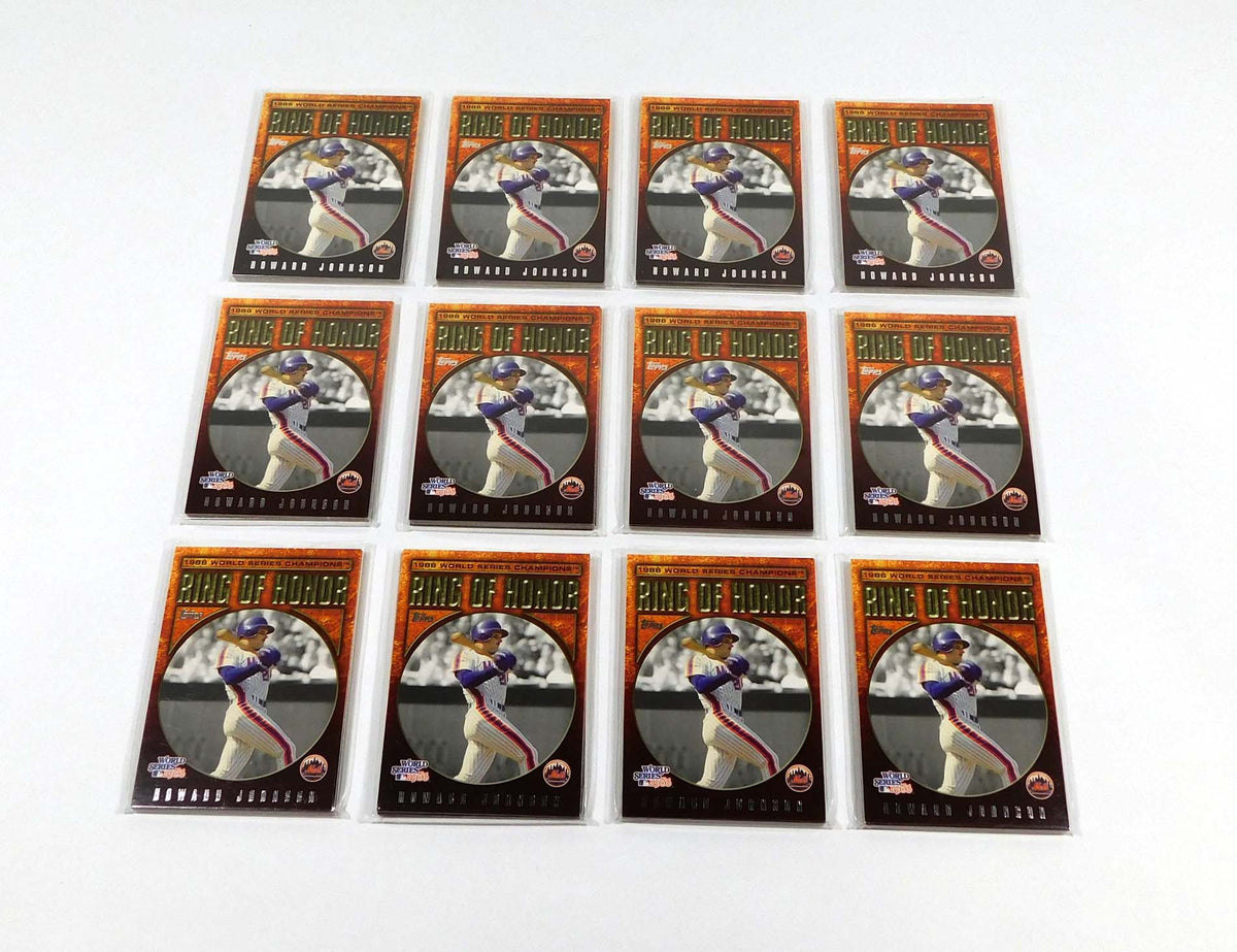 Lot of (12) 2008 Topps Ring of Honor 1986 Mets Sets