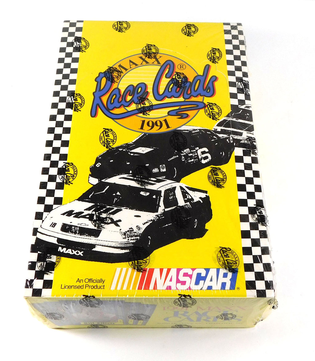 1991 Maxx Nascar Race Cards Trading Card Box Sealed (36 Packs)