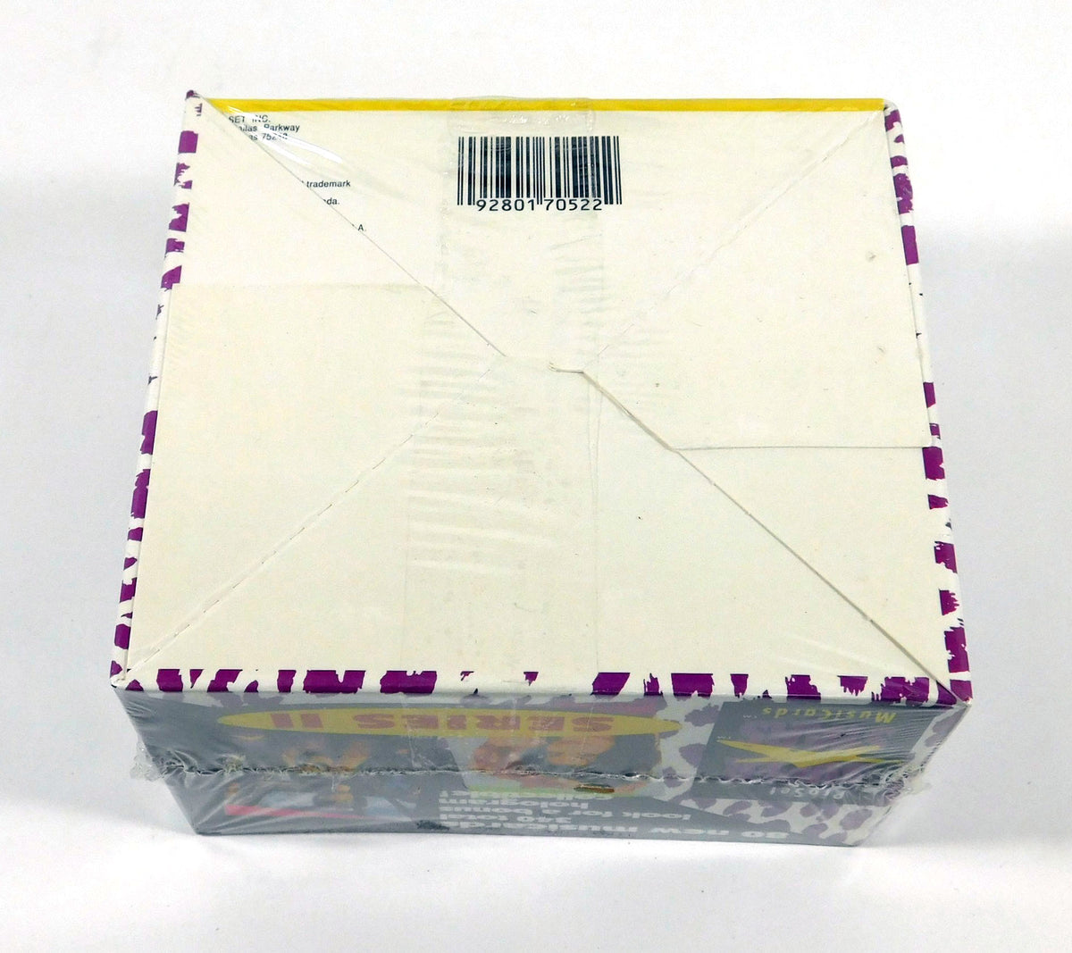 1992 Pro Set Music Superstars Musicards Series 2 Box Sealed (36 Packs) Pic2