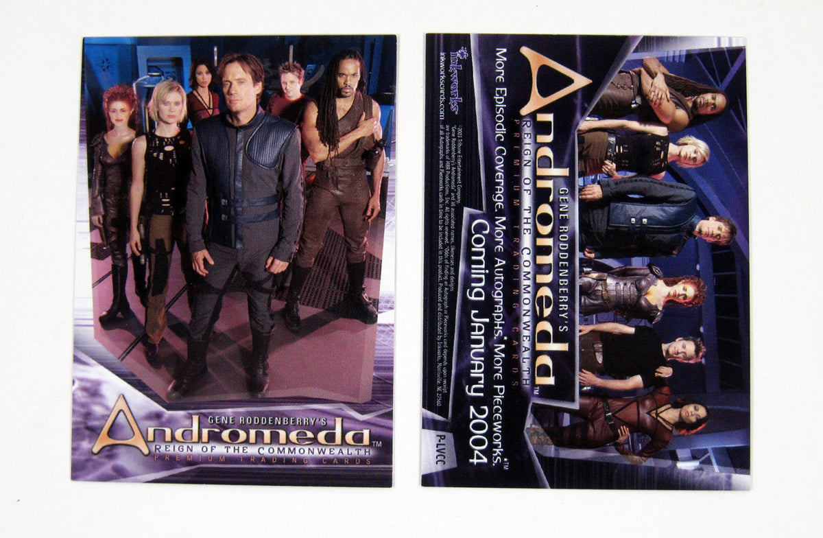 2004 Inkworks Andromeda Reign of the Commonwealth Promo Card (P-LVCC) Nm/Mt