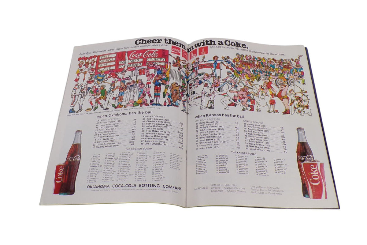 Lot of (3) 1979 Kansas at Oklahoma College Football Programs 11-10-79 Pic2