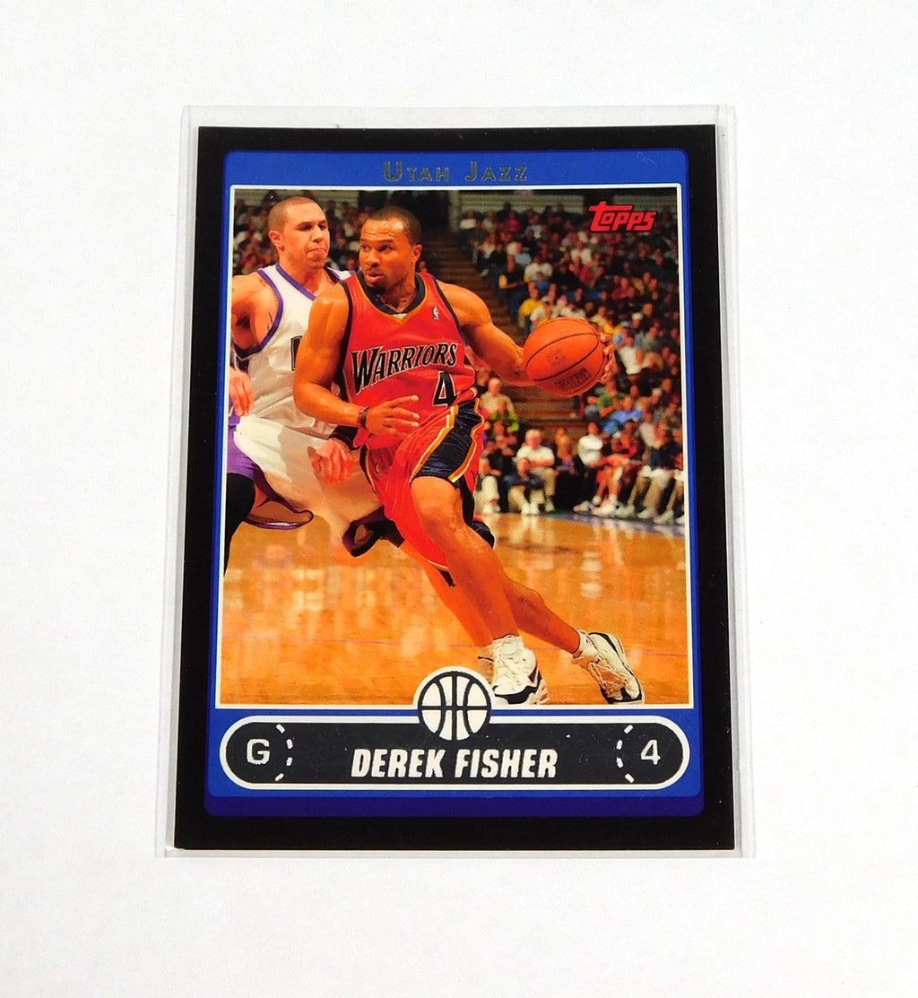 2006-07 Topps Black Derek Fisher #138 Rookie Jazz /99