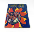 1983 Arizona State vs Oklahoma Fiesta Bowl College Football Program 1-1-83