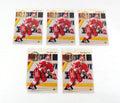 Lot of (5) 1992-93 Upper Deck Paul Kariya #586 Team Canada