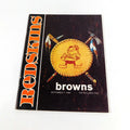 1966 Cleveland Browns at Washington Redskins NFL Football Program 9-11-66