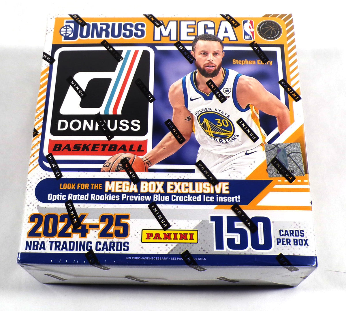 2024-25 Panini Donruss Basketball Mega Box Sealed (10 Packs) Blue Cracked Ice