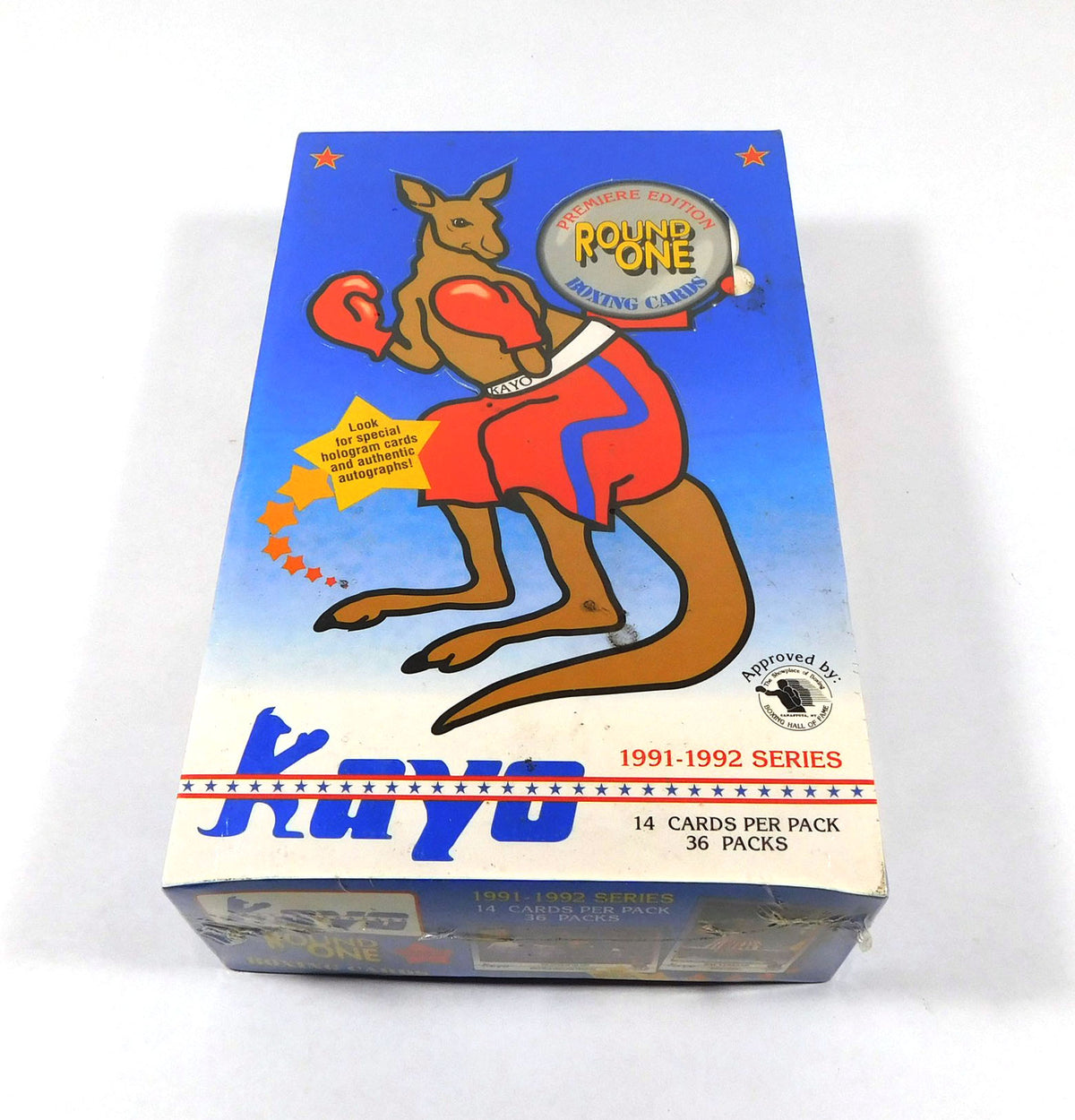 1991-92 Kayo Boxing Round One Box Sealed (36 Packs)