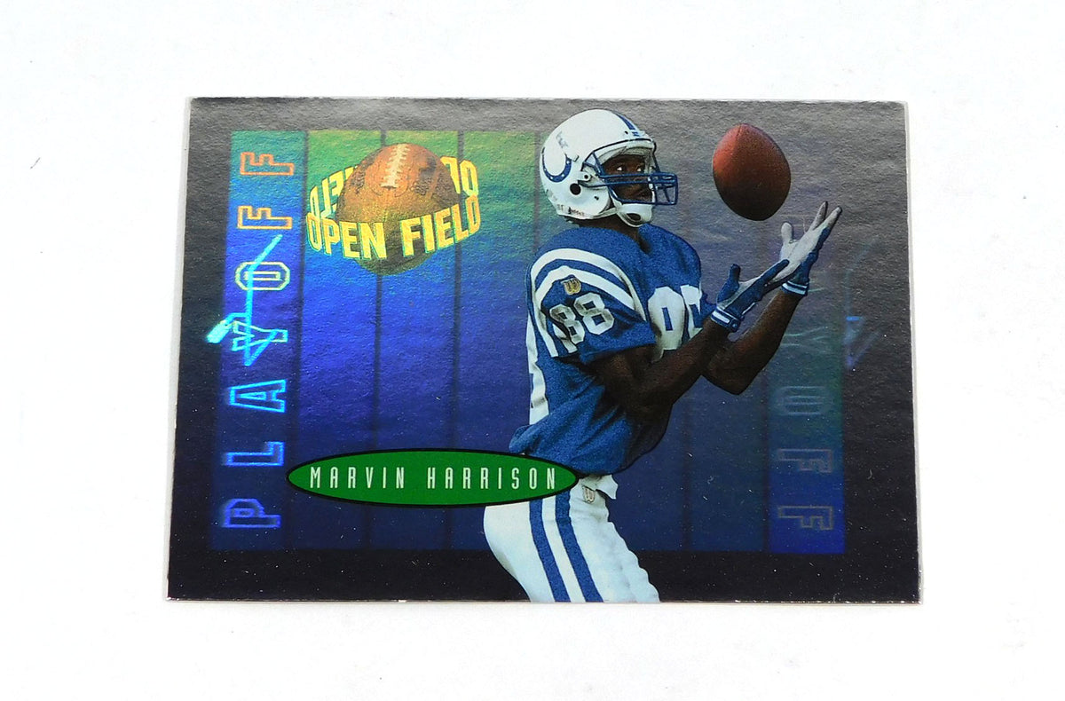 1996 Playoff Contenders Marvin Harrison #93 Rookie Open Field Foil Colts