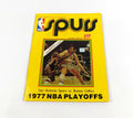1976-77 San Antonio Spurs vs Boston Celtics NBA Basketball Playoff Program