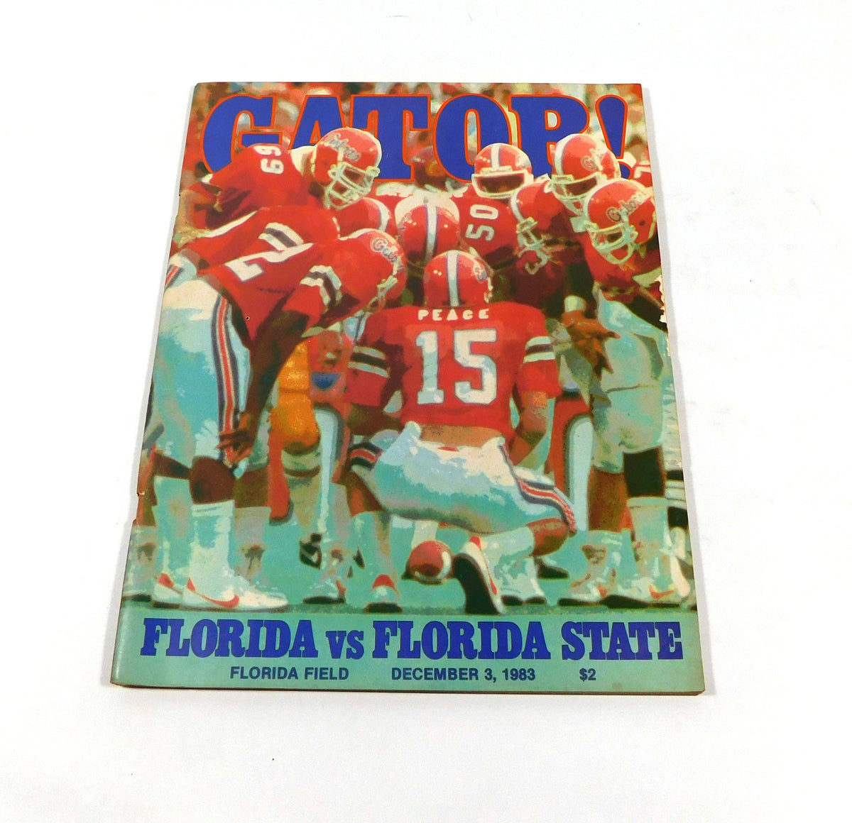 1983 Florida State at Florida College Football Program 12-3-83