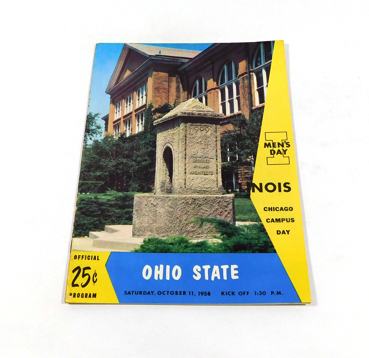 1958 Ohio State at Illinois College Football Program 10-11-58