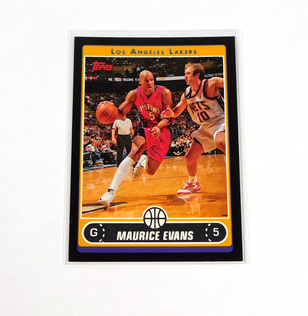 2006-07 Topps Black Maurice Evans #60 Rookie Lakers /99