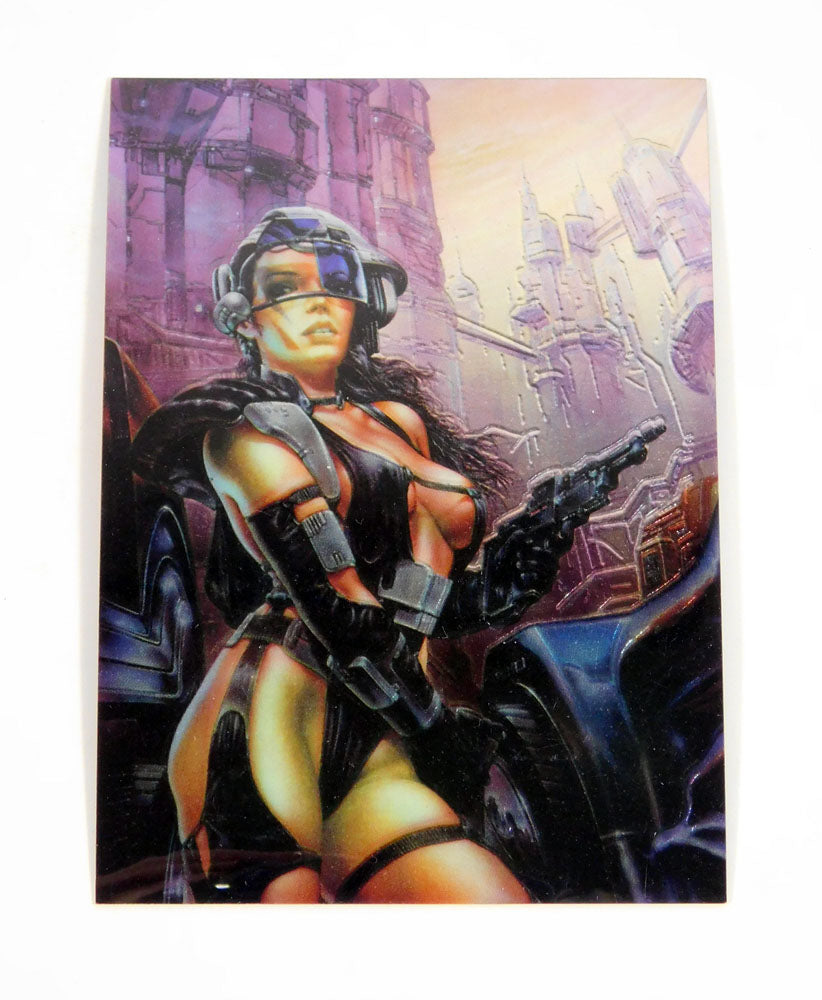 1995 Comic Images The Best of Luis Royo All-Chromium Promo Card Nm/Mt