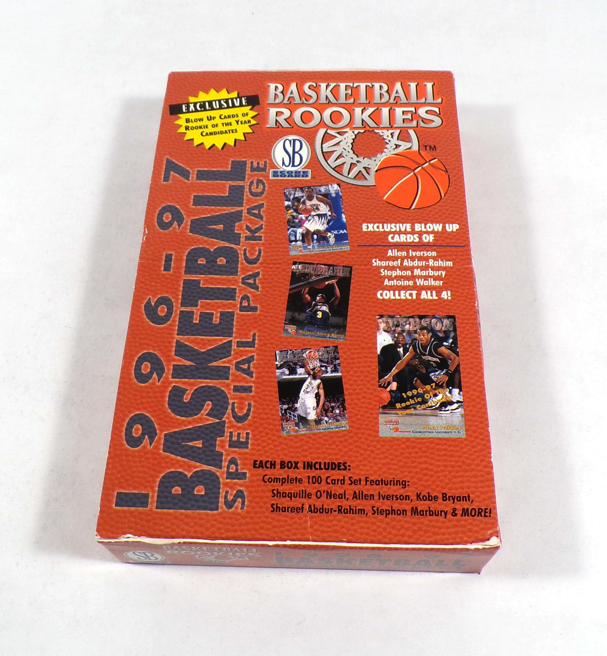 # 1996-97 Score Board Basketball Rookies Special Box 100 Cards+ Iverson Blow Up