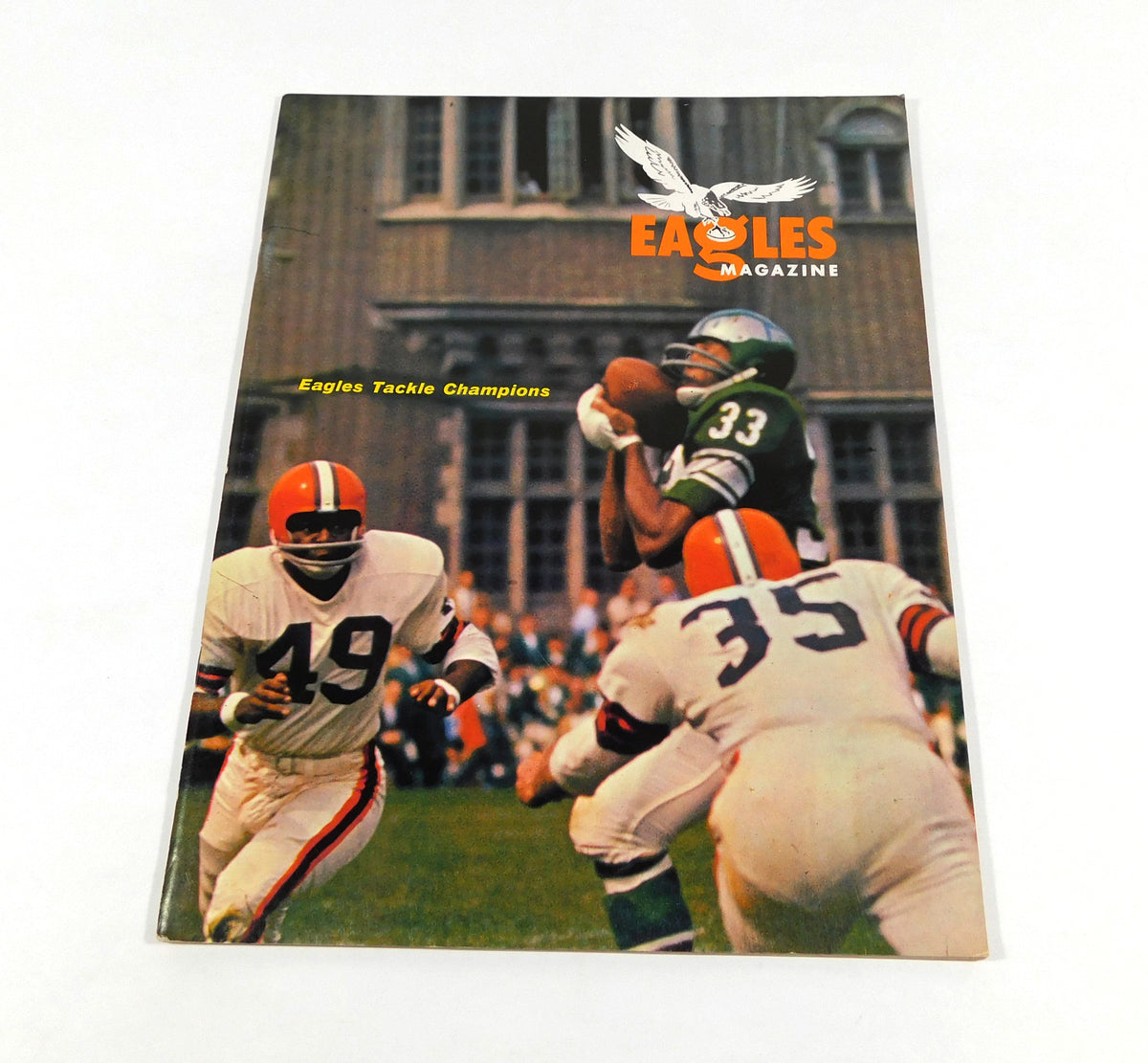 1965 Cleveland Browns at Philadelphia Eagles NFL Football Program 10-3-65