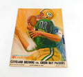 1966 Green Bay Packers at Cleveland Browns NFL Football Program 9-18-66