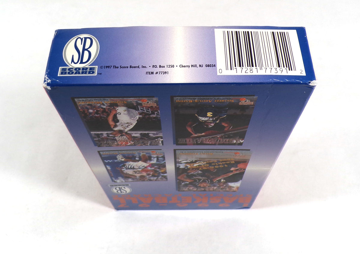 # 1996-97 Score Board Basketball Rookies Special Box 100 Cards+ Iverson Blow Up Pic2