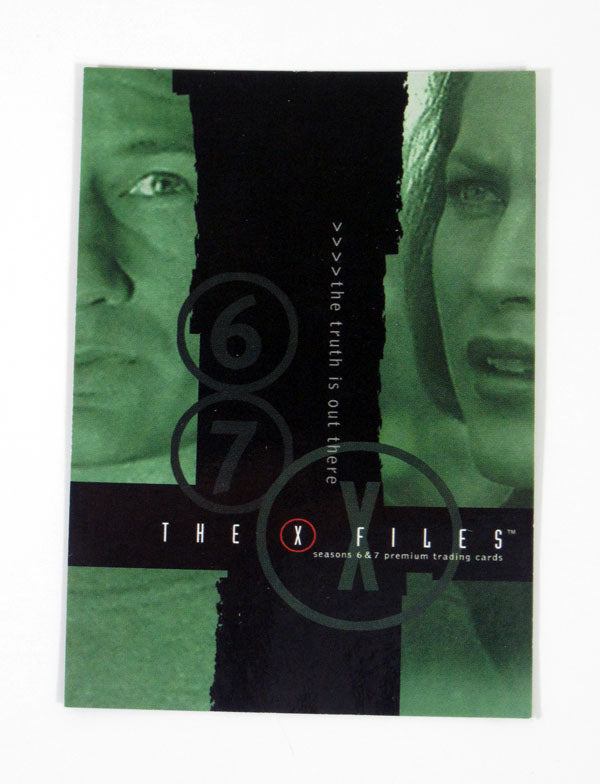 Lot of (50) 2001 Inkworks The X-Files Seasons 6 & 7 Promo Card (X67-1) Nm/Mt Pic2