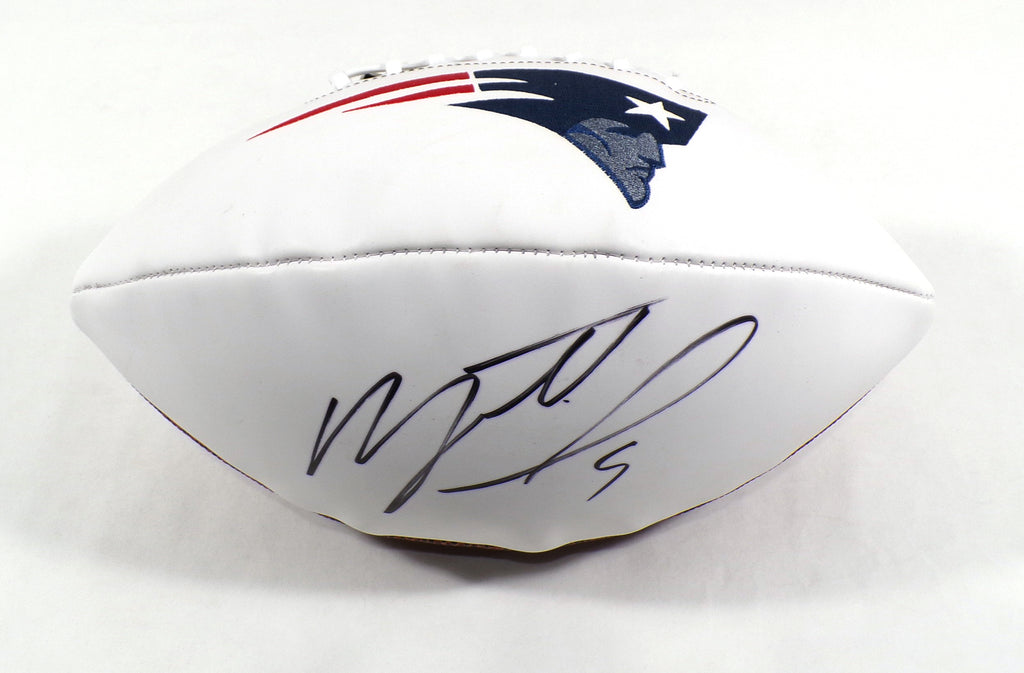 Matthew Judon Signed Official Full Size Football Embroidered Logo Patriots Auto