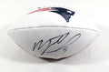 Matthew Judon Signed Official Full Size Football Embroidered Logo Patriots Auto
