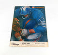 1966 Detroit Lions at Minnesota Vikings NFL Football Program 11-13-66