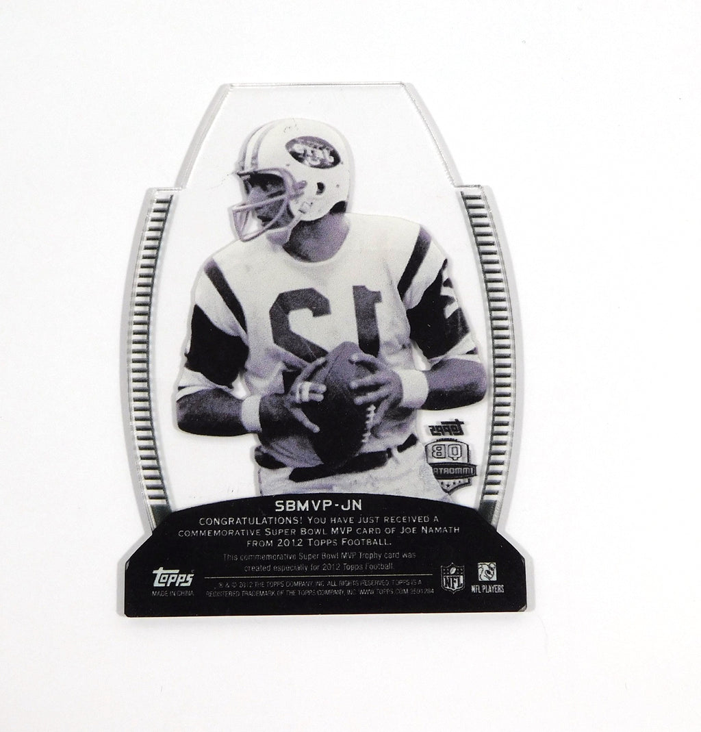2012 Topps Bart Starr Super Bowl III MVPs #SBMVP-JN Packers Not Serial Numbered Pic2