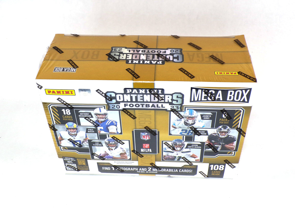 2023 Panini Contenders Football Target Mega Box Sealed (6 Packs) Teal Parallels