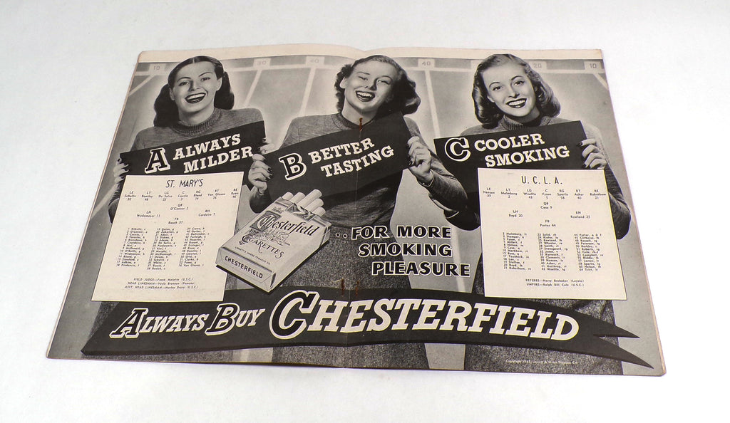 1945 St. Mary's at UCLA College Football Program 11-17-45 Pic2