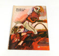 1967 St. Louis Cardinals at Pittsburgh Steelers NFL Football Program 9-24-67