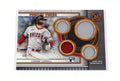 2023 Topps Museum Corbin Carroll Rookie Primary Pieces Quad Relics /75 4 Jerseys
