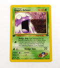 Pokemon Gym Challenge Koga's Grimer 1st Edition 78/132 DA043194