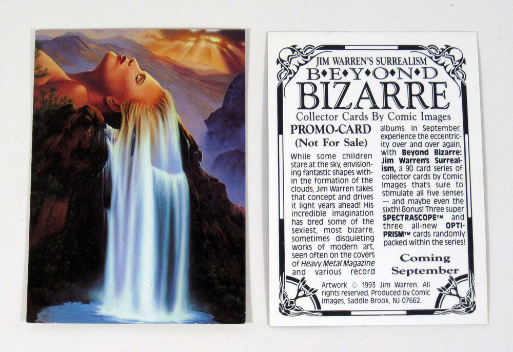 1993 Comic Images Beyond Bizarre Jim Warren's Surrealism Promo Card Nm/Mt