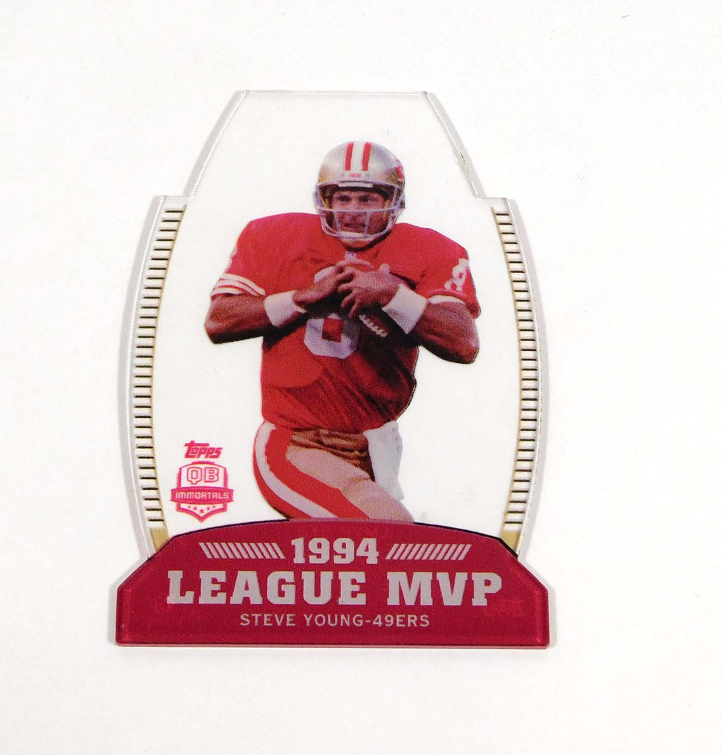 2012 Topps Steve Young NFL MVPs #LMVP-SY2 49ers Not Serial Numbered