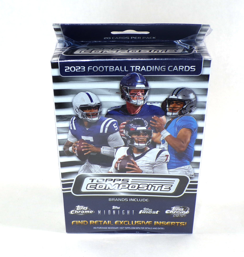 2023 Topps Composite Football Retail Hanger Box Sealed (20 Cards)