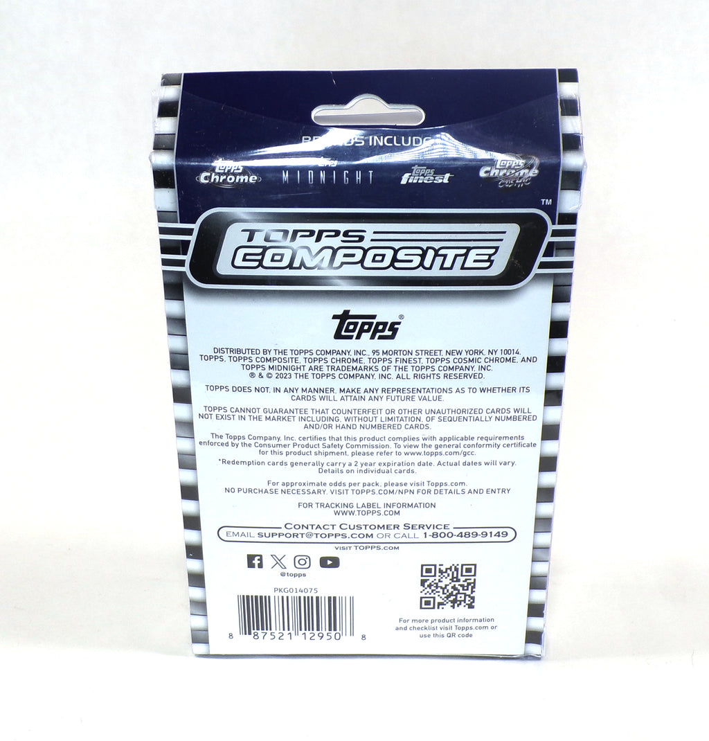 2023 Topps Composite Football Retail Hanger Box Sealed (20 Cards) Pic2