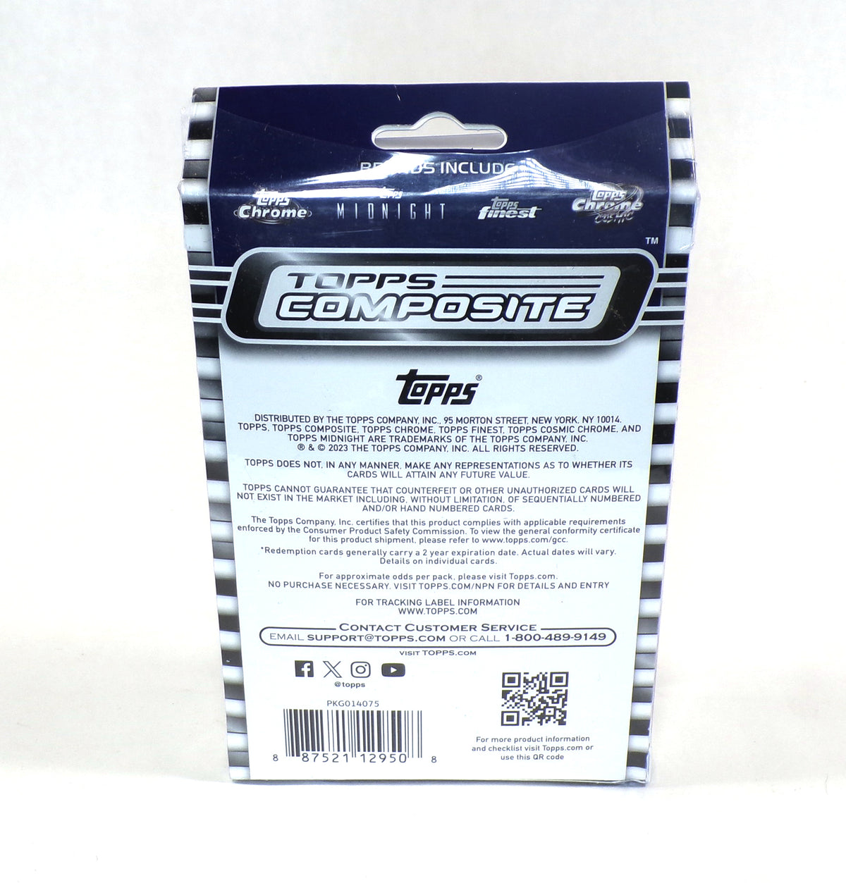2023 Topps Composite Football Retail Hanger Box Sealed (20 Cards) Pic2