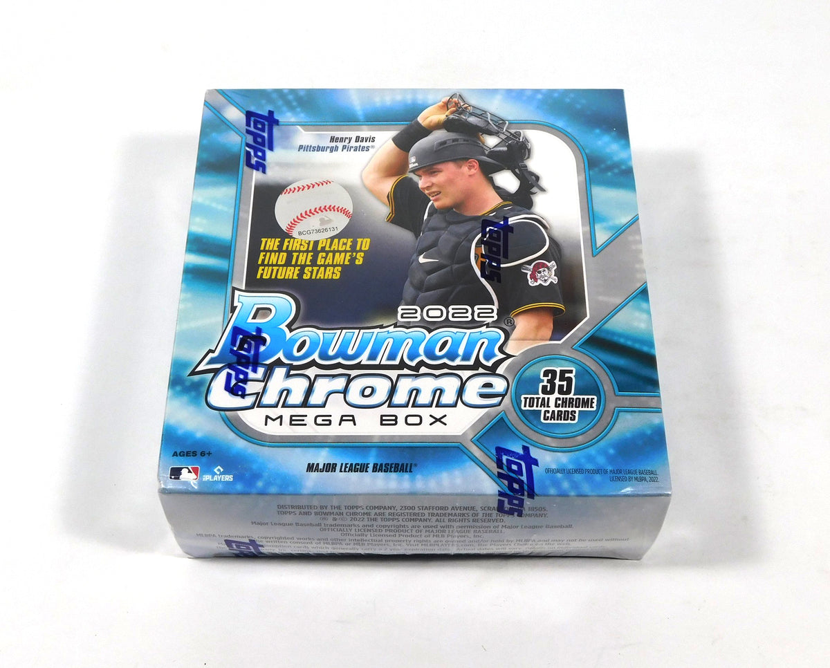 2022 Bowman Chrome Baseball Mega Box Sealed (5 Packs + 2 Mega Packs)