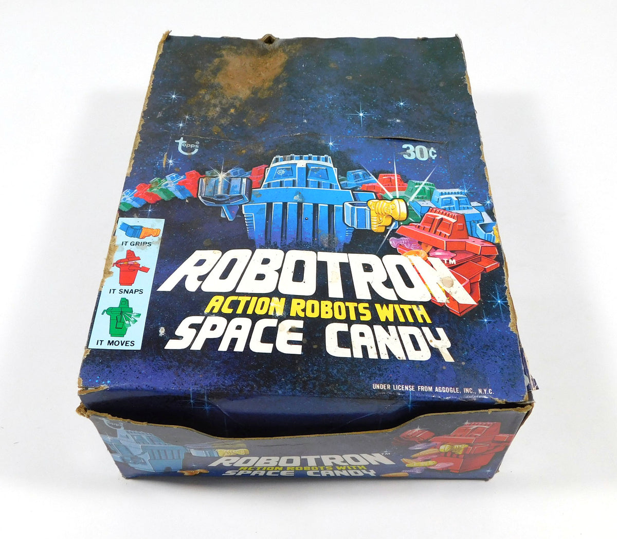 # 1978 Topps Robotron Action Robots with Space Candy Box (24)