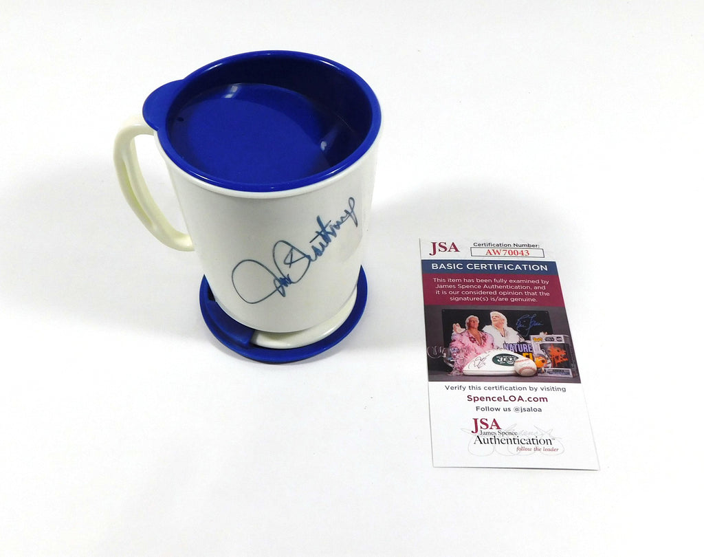 Jim Northrup Signed Detroit Tigers Plastic Travel Mug JSA Auto AW70043