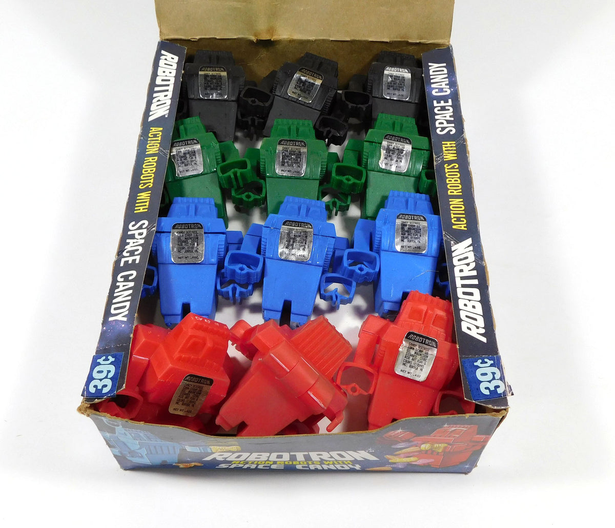 # 1978 Topps Robotron Action Robots with Space Candy Box (24) Pic2