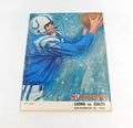 1966 Baltimore Colts at Detroit Lions NFL Football Program 11-20-66