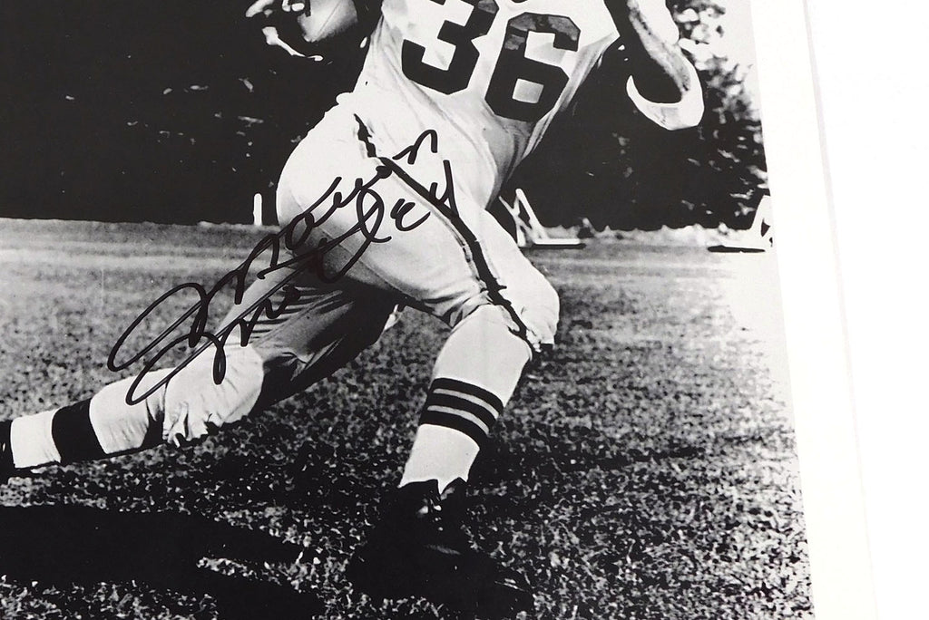 Marion Motley Signed 8.5 x 11 B&W Photo Browns JSA Auto Pic2
