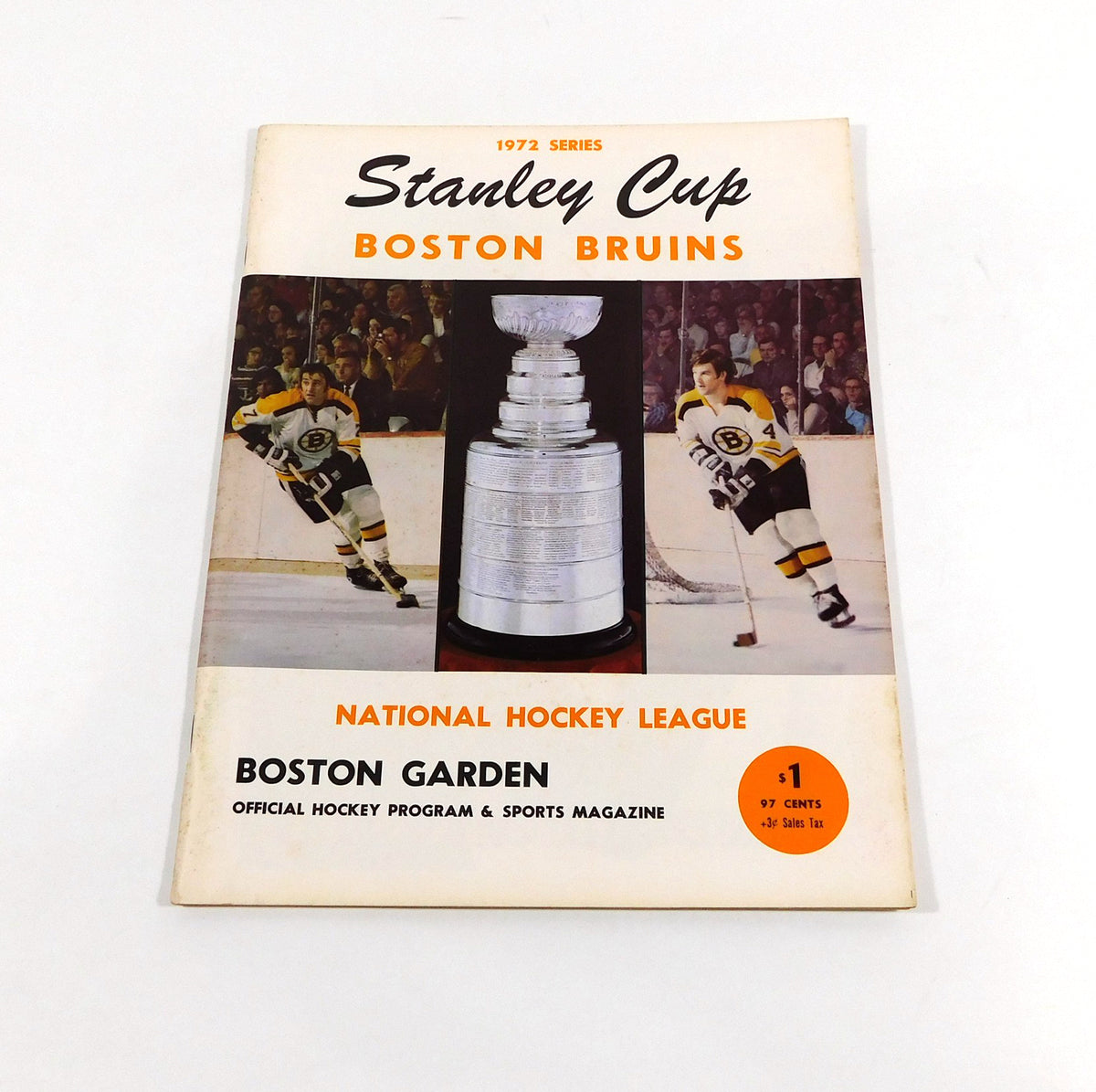 1971-72 Toronto Maple Leafs vs Boston Bruins NHL Hockey Playoff Program 4-5-72